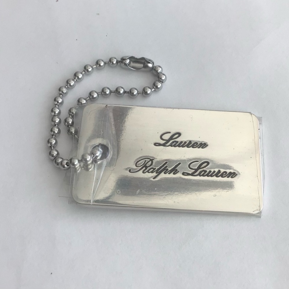 Ralph Lauren Silver Hangtag